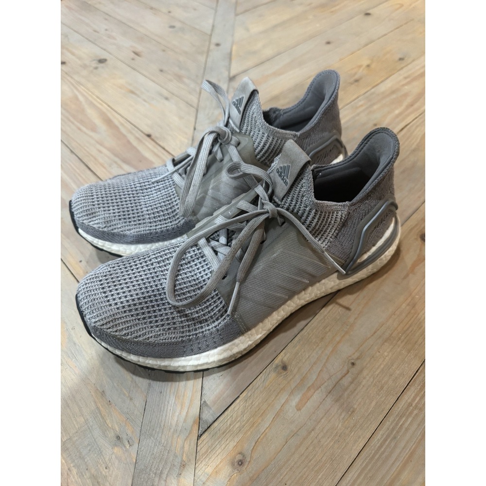 Adidas UltraBOOST 4.0 Continental Footwear White Men Running Shoes Boost Grey